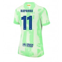 Maglia Calcio Barcelona Raphinha Belloli #11 Terza Divisa Donna 2024-25 Manica Corta